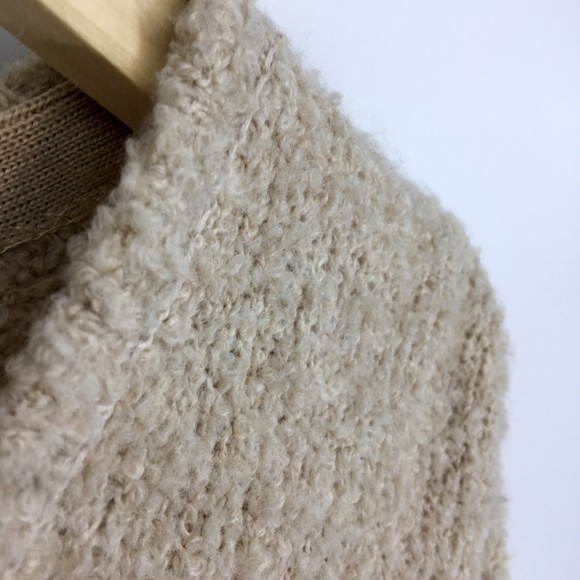 Pure Jill Cream Scoop Neck Wool Sweater - Picture 3 of 8